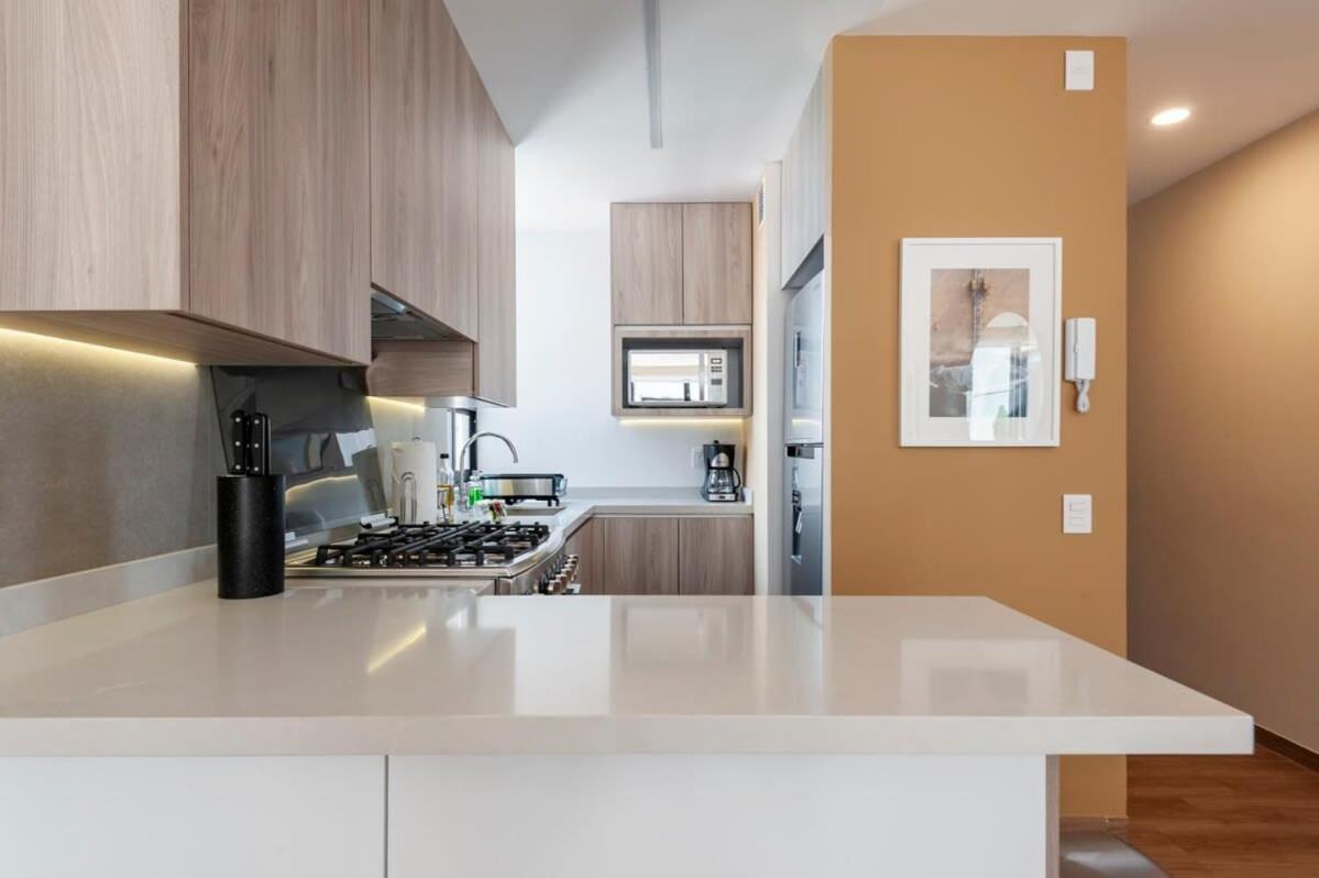Appartamento Magnific 2Br In Cuauhtemoc Città del Messico Esterno foto
